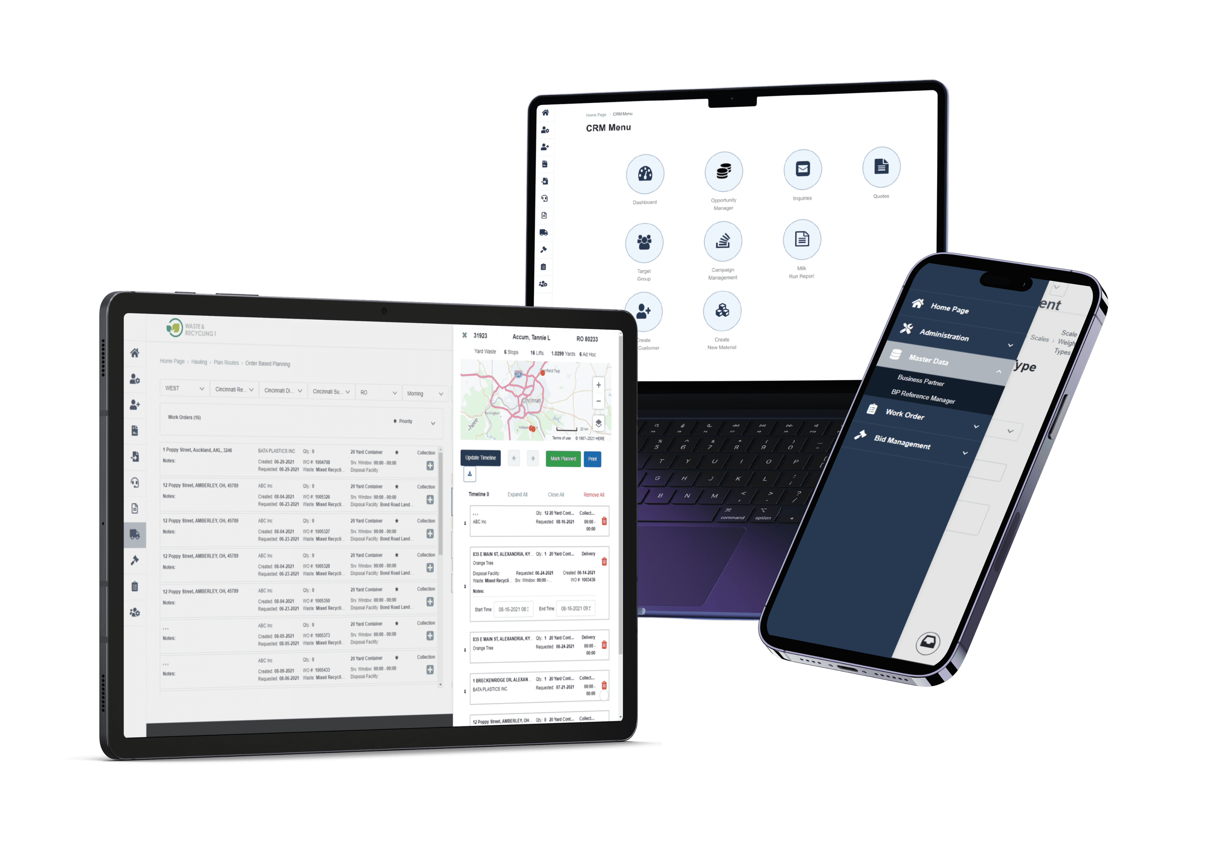 Group device mockup